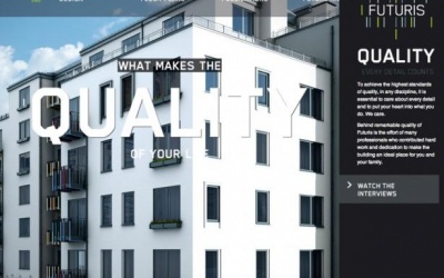 Học hỏi những mẫu giao diện website bất động sản đẹp nhất năm 2014