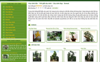 Thiết kế web bán cây c