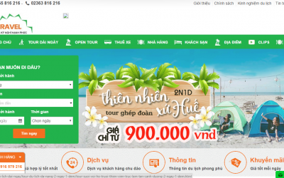 Thiết kế web cho thuê xe tại Đà Nẵng