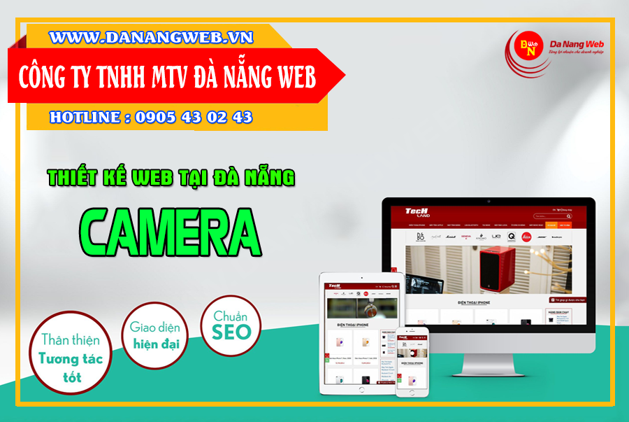 Thiết kế website camera giám sát tại đà nẵng