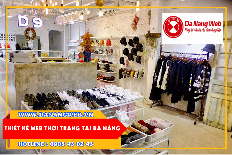 Thiết kế web shop thời trang tại Đà Nẵng