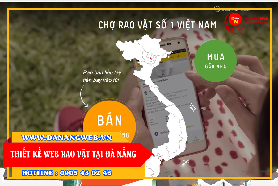  Thiết kế website rao vặt tại Đà Nẵng 