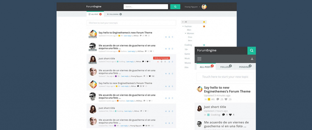 Top 10 mẫu website forum, diễn đàn đẹp và độc đáo 2020